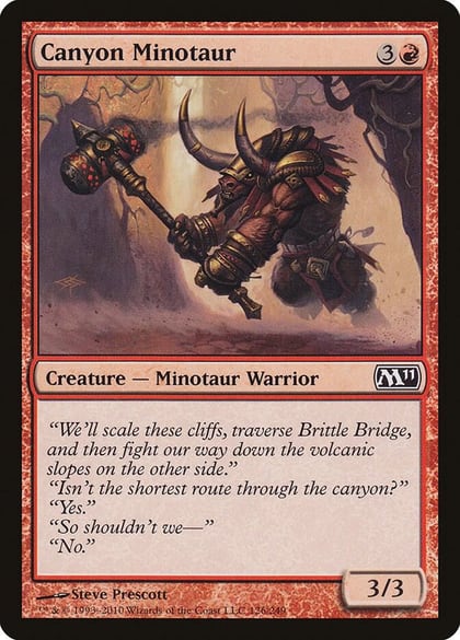Canyon Minotaur, Magic 2011 (M11) 126