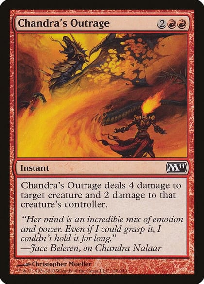 Chandra's Outrage, Magic 2011 (M11) 128