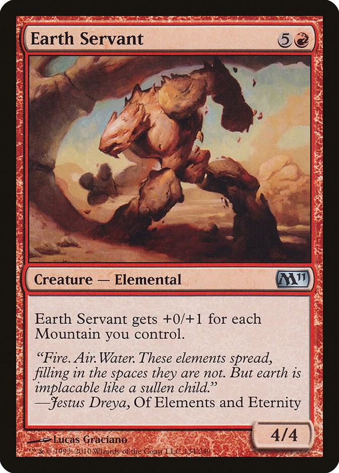 Earth Servant, Magic 2011 (M11) 134