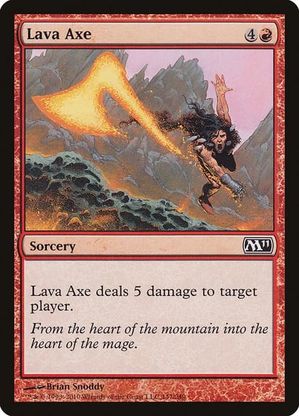 Lava Axe, Magic 2011 (M11) 147