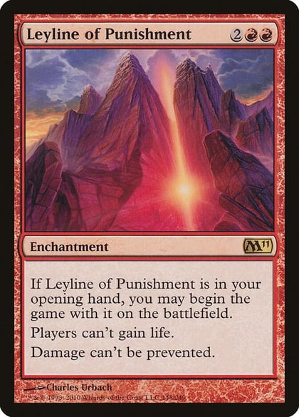 Leyline of Punishment, Magic 2011 (M11) 148