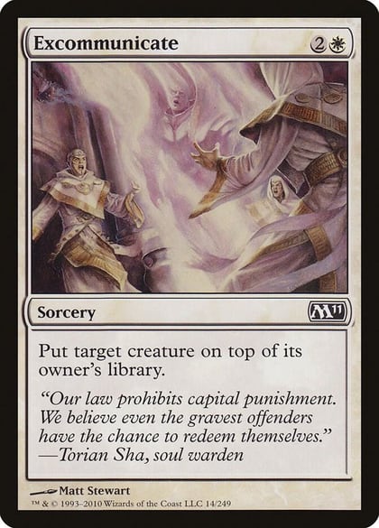 Excommunicate, Magic 2011 (M11) 14