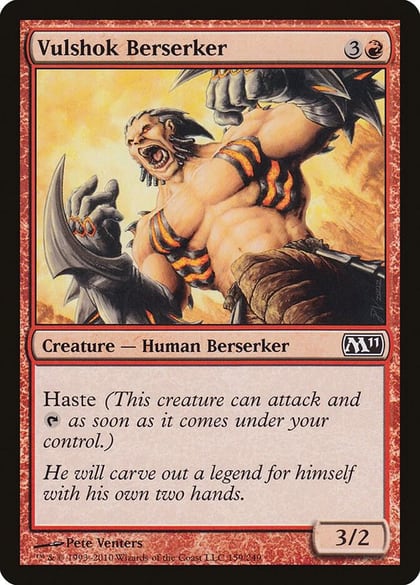 Vulshok Berserker, Magic 2011 (M11) 159