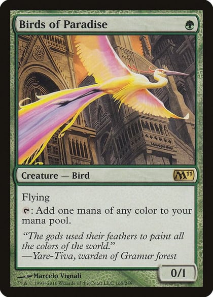 Birds of Paradise, Magic 2011 (M11) 165
