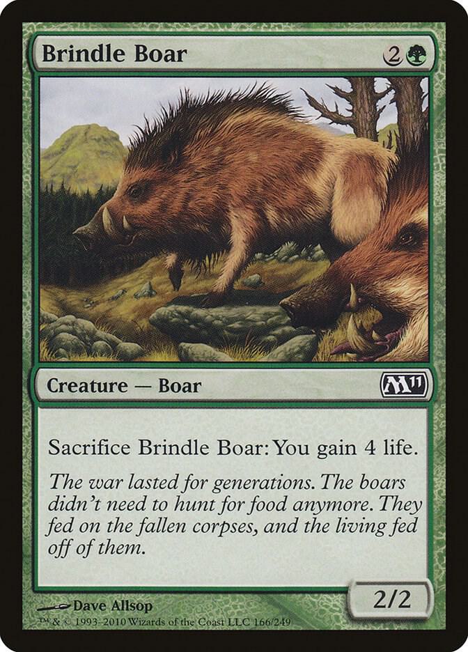 Brindle Boar, Magic 2011 (M11) 166