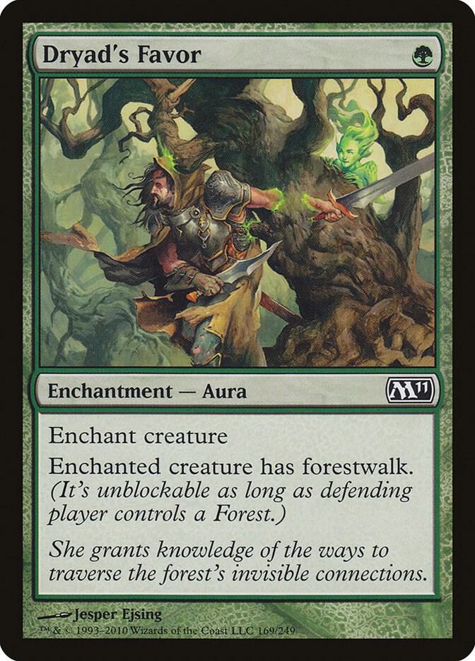 Dryad's Favor, Magic 2011 (M11) 169