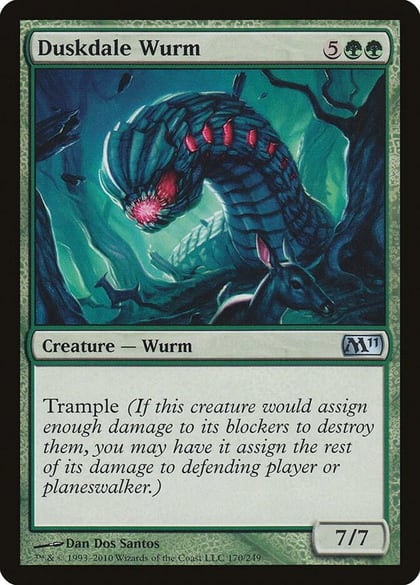 Duskdale Wurm, Magic 2011 (M11) 170