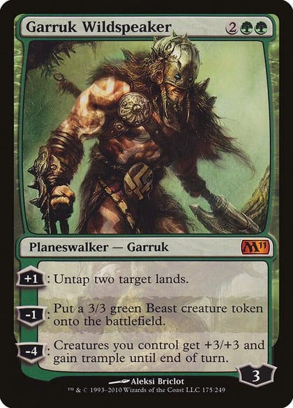 Garruk Wildspeaker, Magic 2011 (M11) 175
