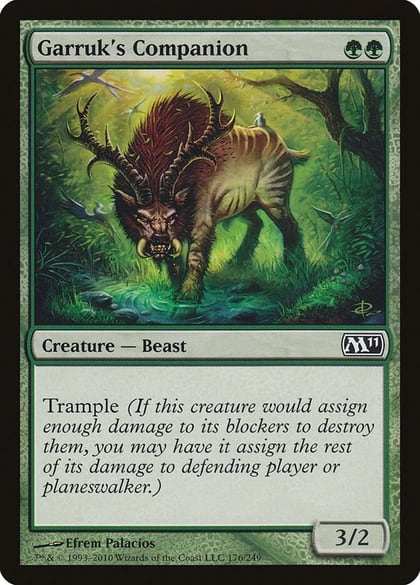 Garruk's Companion, Magic 2011 (M11) 176