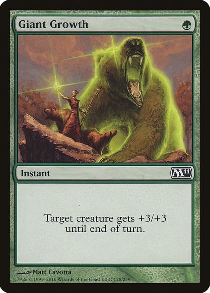 Giant Growth, Magic 2011 (M11) 178