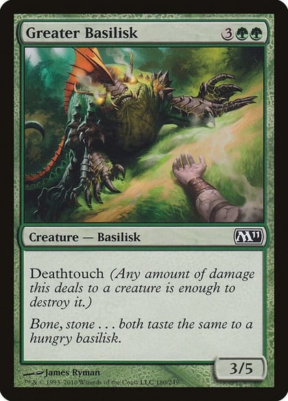 Greater Basilisk, Magic 2011 (M11) 180