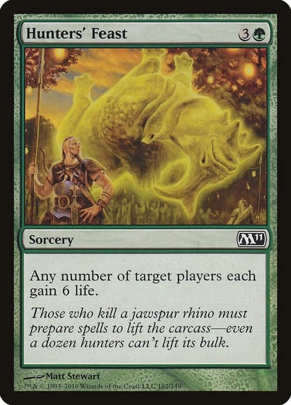 Hunters' Feast, Magic 2011 (M11) 182