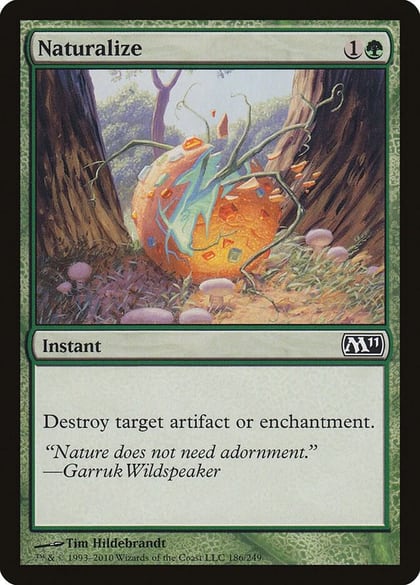 Naturalize, Magic 2011 (M11) 186