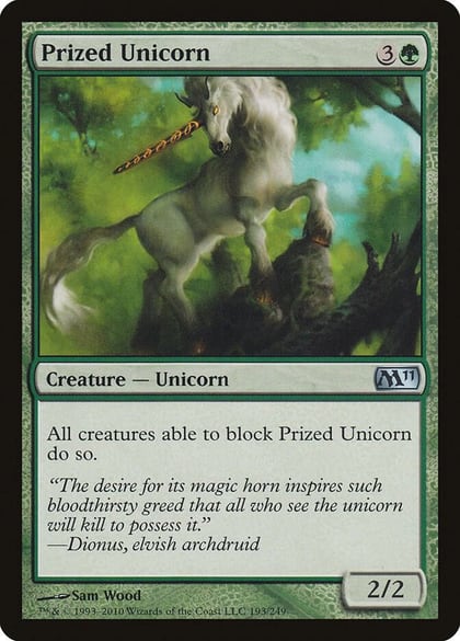 Prized Unicorn, Magic 2011 (M11) 193