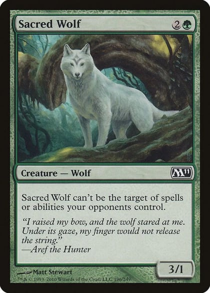 Sacred Wolf, Magic 2011 (M11) 196