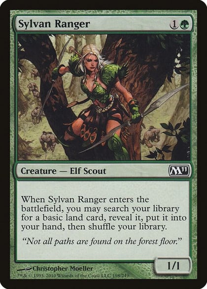 Sylvan Ranger, Magic 2011 (M11) 198