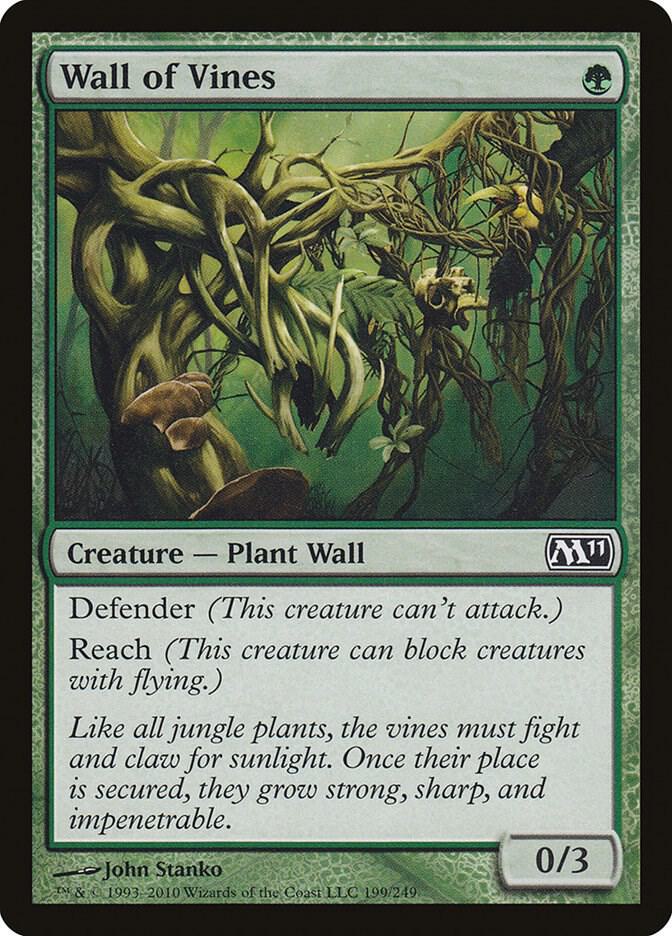 Wall of Vines, Magic 2011 (M11) 199