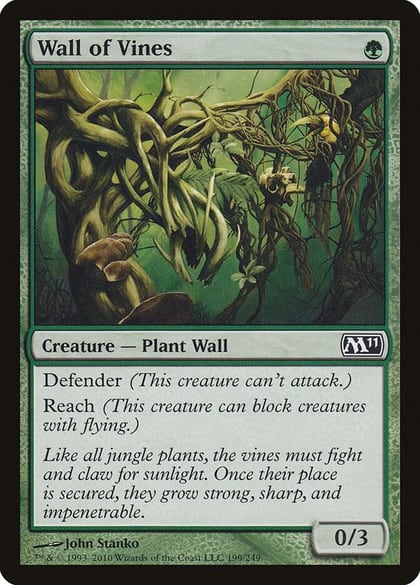 Wall of Vines, Magic 2011 (M11) 199
