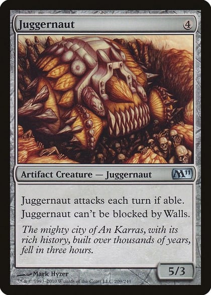 Juggernaut, Magic 2011 (M11) 209