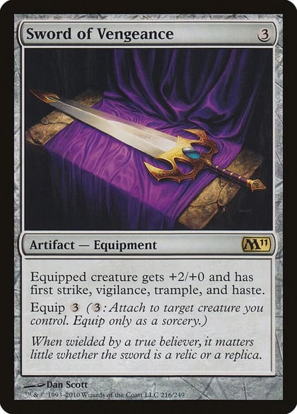 Sword of Vengeance, Magic 2011 (M11) 216