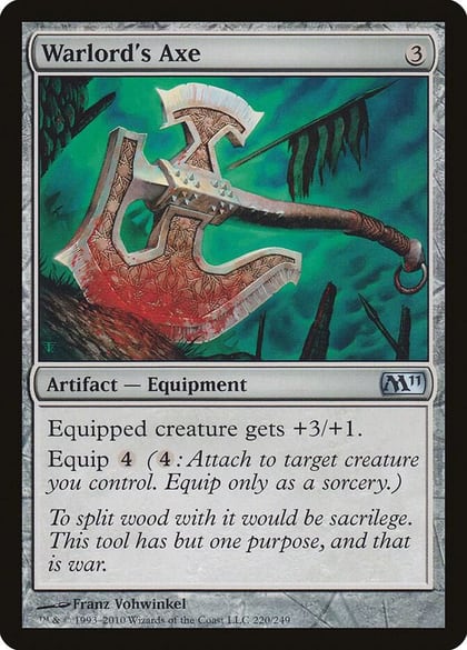 Warlord's Axe, Magic 2011 (M11) 220