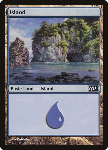 Island (234), Magic 2011 (M11) 234