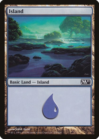 Island (235), Magic 2011 (M11) 235