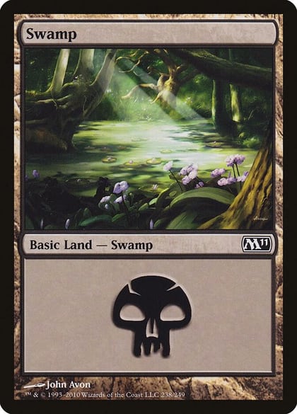 Swamp (238), Magic 2011 (M11) 238