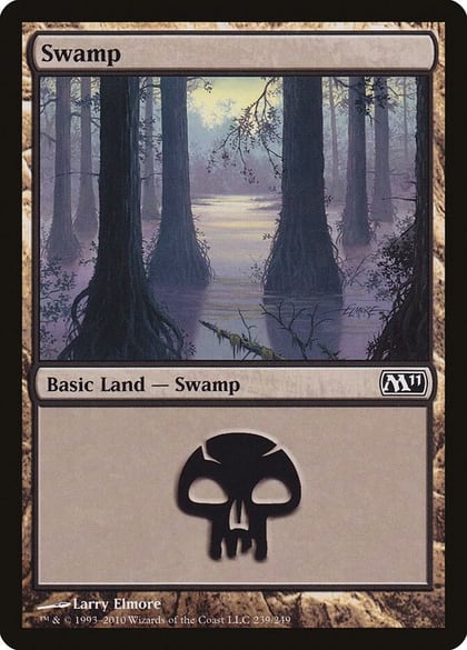 Swamp (239), Magic 2011 (M11) 239