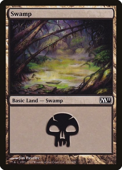 Swamp (241), Magic 2011 (M11) 241