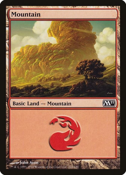 Mountain (243), Magic 2011 (M11) 243