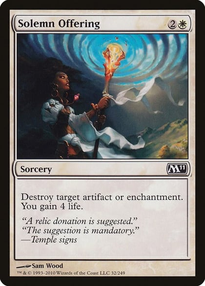 Solemn Offering, Magic 2011 (M11) 32