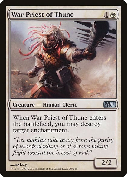 War Priest of Thune, Magic 2011 (M11) 38
