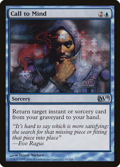 Call to Mind, Magic 2011 (M11) 47