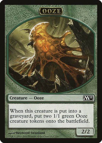 Ooze Token (5), Magic 2011 (M11) 5