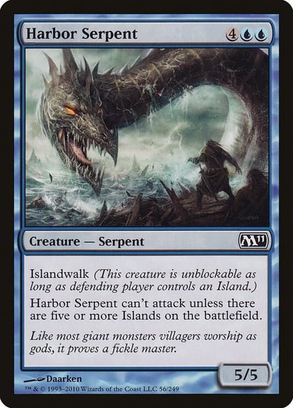 Harbor Serpent, Magic 2011 (M11) 56
