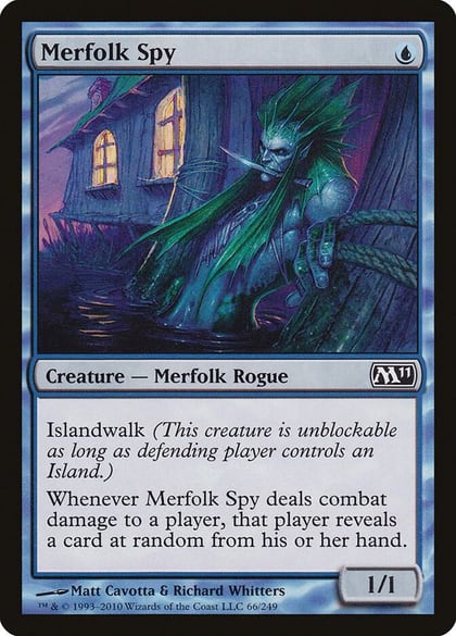 Merfolk Spy, Magic 2011 (M11) 66