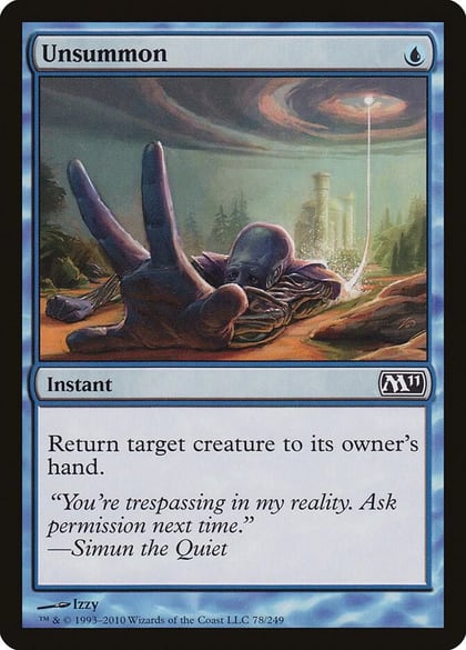 Unsummon, Magic 2011 (M11) 78