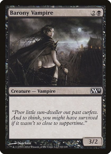 Barony Vampire, Magic 2011 (M11) 82