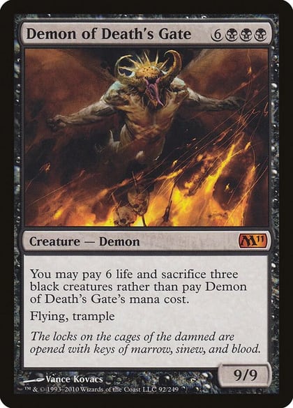 Demon of Death's Gate, Magic 2011 (M11) 92
