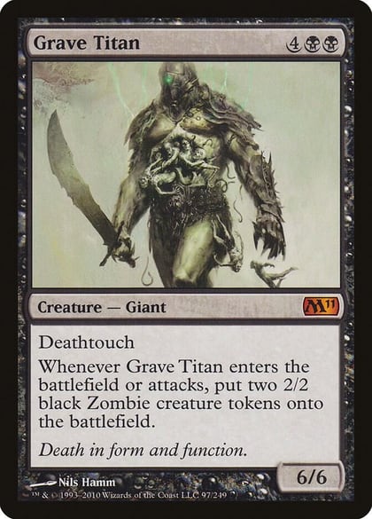 Grave Titan, Magic 2011 (M11) 97