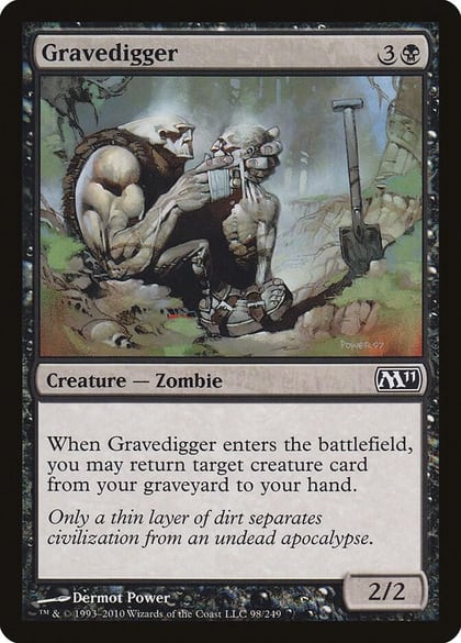 Gravedigger, Magic 2011 (M11) 98