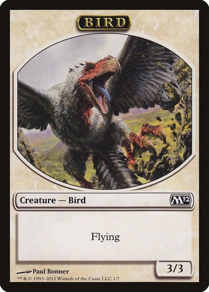 Bird Token, Magic 2012 (M12) 1