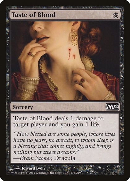 Taste of Blood, Magic 2012 (M12) 113