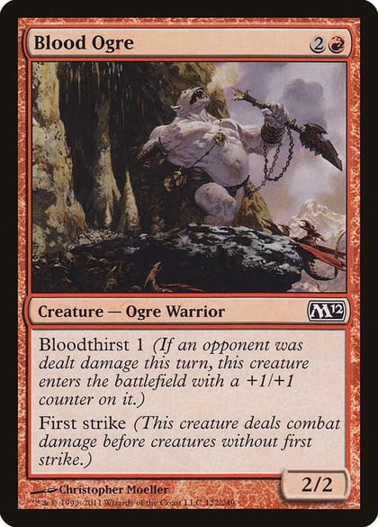 Blood Ogre, Magic 2012 (M12) 122