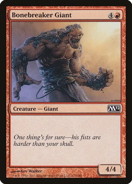 Bonebreaker Giant, Magic 2012 (M12) 123