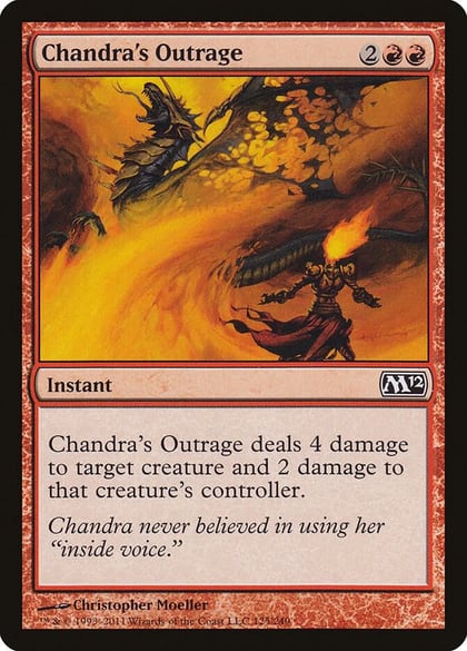 Chandra's Outrage, Magic 2012 (M12) 125
