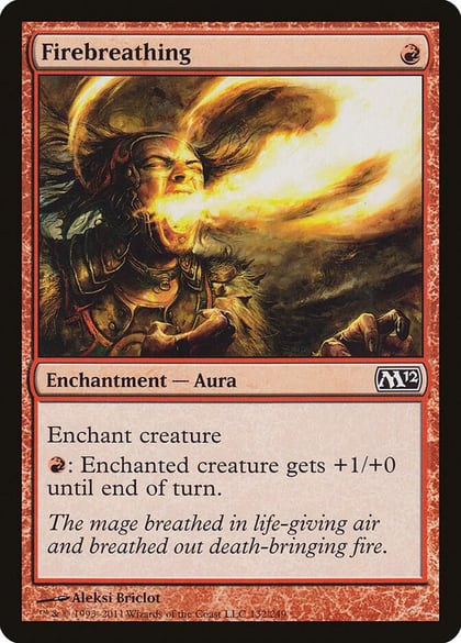 Firebreathing, Magic 2012 (M12) 132