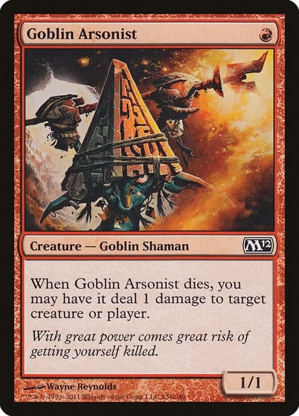 Goblin Arsonist, Magic 2012 (M12) 136