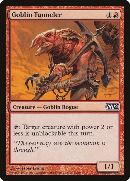Goblin Tunneler, Magic 2012 (M12) 142